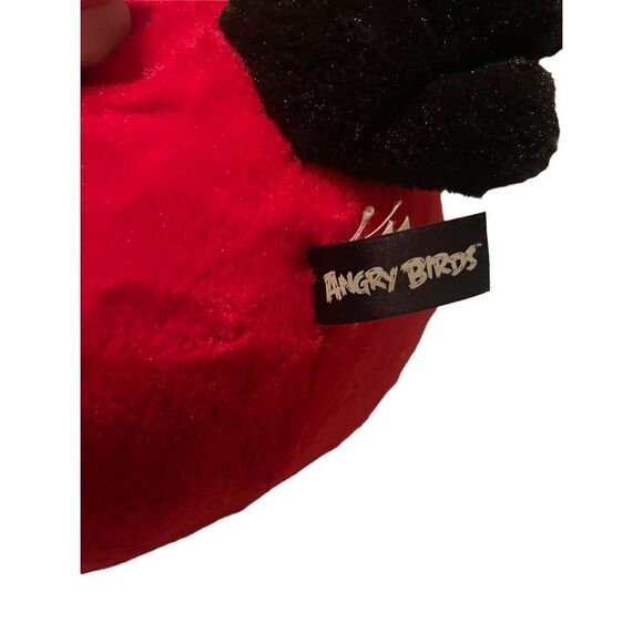 Angry Birds Red Girl Bird Deluxe Stuffed Plush Toy Doll Ball - Picture 2 of 16